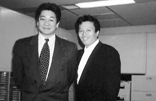 パソナグループ代表 南部氏(写真右)と代表の冨田(写真左)